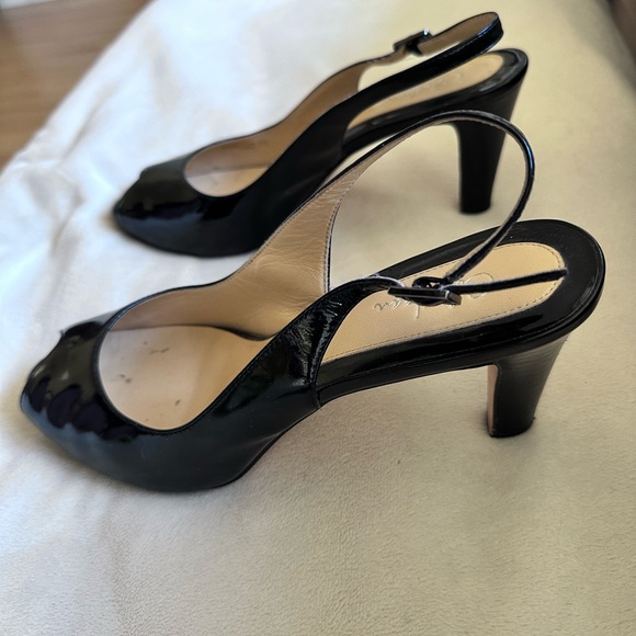 Cole Haan Patent Leather peep toe - Picture 2 of 3